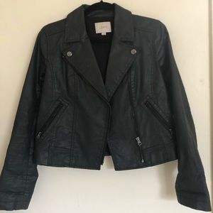 LOFT black moto jacket